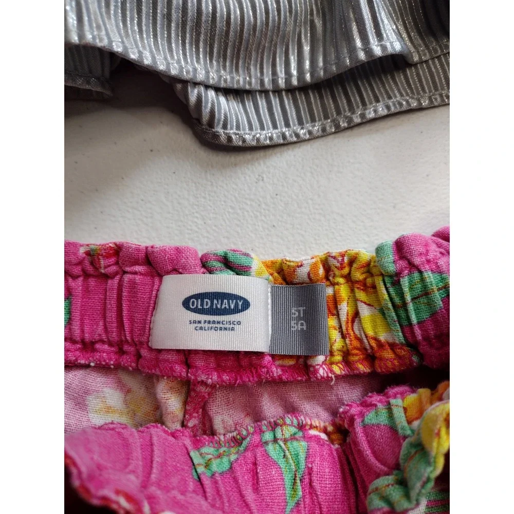 Girls Skirts and Shorts Bundle Levi's Old Navy Disney Garanimals Size 5T 9pc Lot